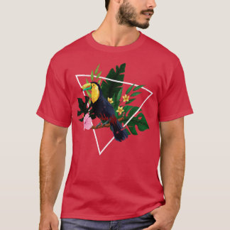 Bird Summer Retro Toucan T-Shirt
