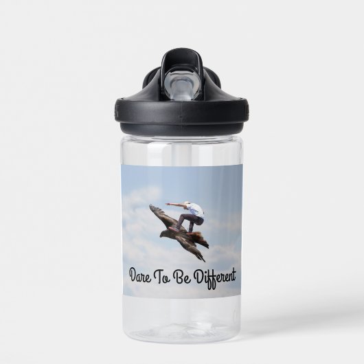 Bird Surfman Wasserflasche Trinkflasche (Vorne)