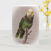 Bird Sympathy Card Karte (Gelbe Blume)