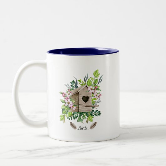 Bird Tasse Blue Jay (Links)