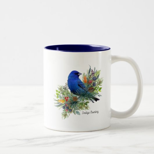 Bird Tasse Indigo Bunting (Rechts)