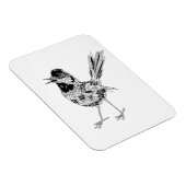Bird Tattoo Magnet (Rechte Seite)