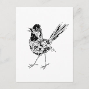 Bird Tattoo Postkarte