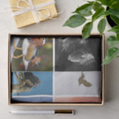 Bird Theme Crow Duck Condor Egret Mixed Media Seidenpapier (Geschenk)