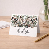 Bird Themed Dankeschön Karte