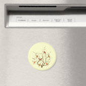 Bird Tree Magnet (In Situ (Geschirrspüler))