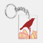 Bird Trivet Schlüsselanhänger (Vorderseite links)