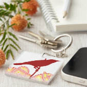 Bird Trivet Schlüsselanhänger (Vorderseite rechts)