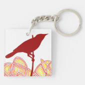 Bird Trivet Schlüsselanhänger (Rückseite)