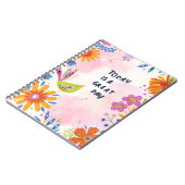 Bird und Blume Notebook Journal Notizblock (Linke Seite)