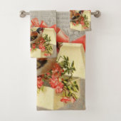 Bird Vintages Bad Handtuch Set (Insitu)