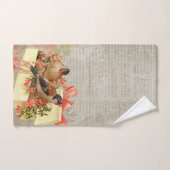 Bird Vintages Bad Handtuch Set (Handtuch)