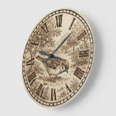  Bird Wall Clock  Große Wanduhr (Winkel)