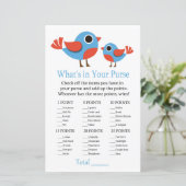 Bird Was ist in deinem Handyspiel Babydusche? (Stehend Vorderseite)