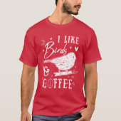 Bird Watcher Bird Lover Bird Nerd Gi T-Shirt (Vorderseite)