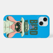 Bird Watcher Hobby birdwatching wildlife observer iPhone 15 Hülle (Rückseite (Horizontal))
