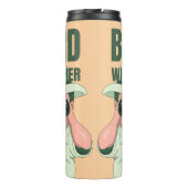 Bird Watcher Hobby birdwatching wildlife observer Thermosbecher (Rückseite)