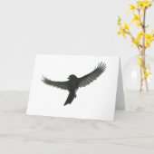 Bird Watcher Karte (Gelbe Blume)