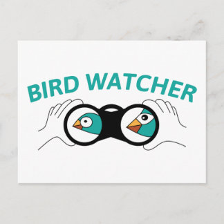 Bird Watcher Postkarte