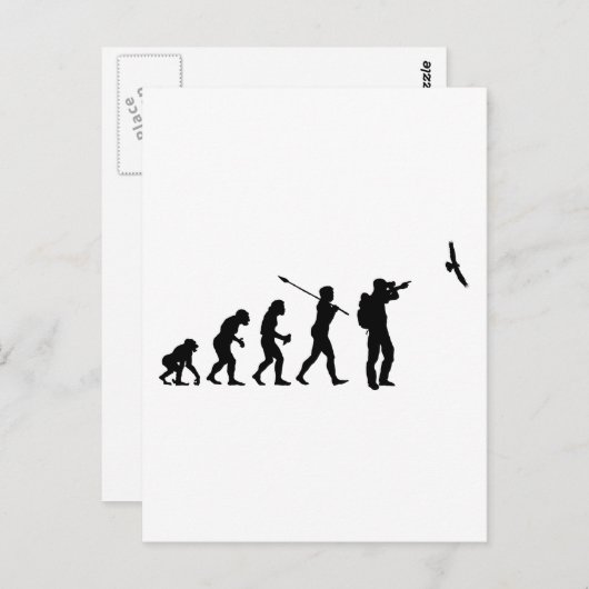 Bird Watcher Postkarte (Vorne/Hinten)