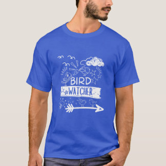 Bird Watcher Retro Funny Bird Vintag beobachten T-Shirt