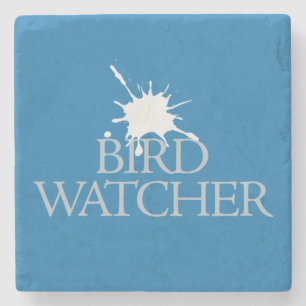 Bird Watcher Steinuntersetzer