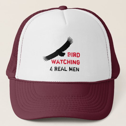 Bird Watching 4 Real Men - Trucker Hat Truckerkappe (Vorderseite)