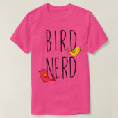 Bird Watching Bird Nerd Hexer T-Shirt (Design vorne)