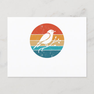 Bird Watching Birds Observer Bird Postkarte