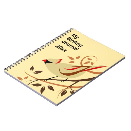 Bird Watching Journal Notizblock (Linke Seite)