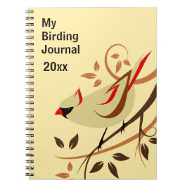 Bird Watching Journal Notizblock