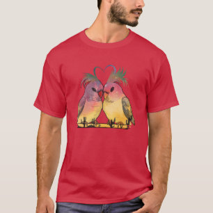 Bird Watching Vogelbeobachter Ornithologin Bird Lo T-Shirt