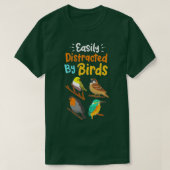 Bird Watching Vogelbeobachtung Bird Lovers Gift T-Shirt (Design vorne)