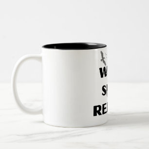 Bird Wave Tumbler Zweifarbige Tasse