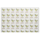 Bird Zeichnend Baumwollstoff (56" Breite) Stoff (Fat Quarter (45,7 x 55,9 cm))