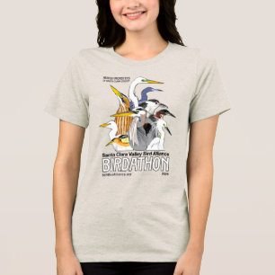 Birdathon 2026 T-Shirt Damen Tri-Blend Shirt