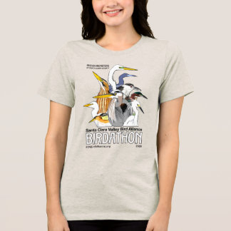 Birdathon 2026 T-shirt Women Tri-Blend Shirt