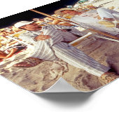 Birdcage Beach Vibes Poster (Ecke)