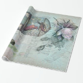 Birdcage-Blüte Geschenkpapier (Ungerollt)