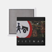 Birdcages Magnet (Vorderseite/Rückseite)