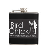 Birdchick Flasche Flachmann (Vorderseite)