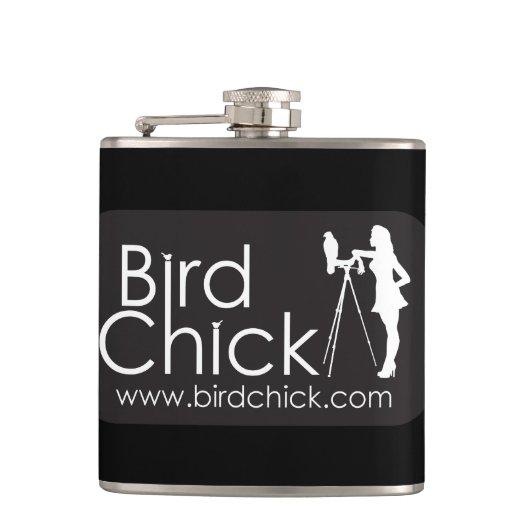 Birdchick Flasche Flachmann (Vorderseite)