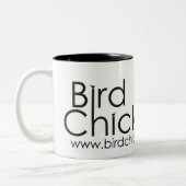 Birdchick Tassen-Weiß Zweifarbige Tasse (Links)