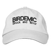 BIRDEMIC - Shock und Terror-Hut Bestickte Kappe (Vorderseite)