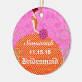 Birdesmaid gibt dir die Wahl der Farben Keramik Ornament (Links)