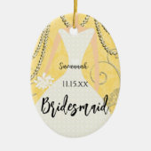 Birdesmaid gibt dir die Wahl der Farben Keramikornament (Vorne)