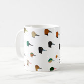 BirdFace Enten-Tasse Kaffeetasse (Vorderseite Links)