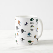 BIRDFACE Enten-Tasse (mit Aufklebern) Kaffeetasse (VorderseiteRechts)