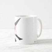 BirdFace Pileated Tasse (VorderseiteRechts)