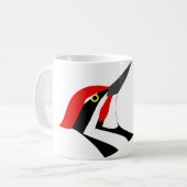 BirdFace Pileated Tasse (Vorderseite Links)